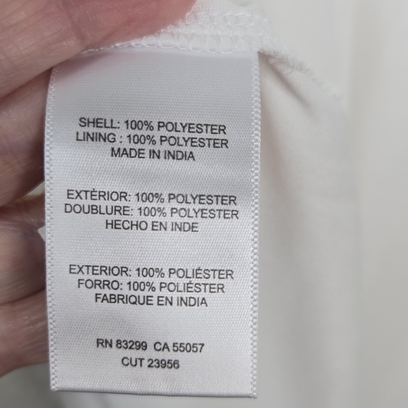 Tash and Sophie Womens Mini Dress Sz L Slip Silhouette Draped Bodice Cowl Neck - Picture 12 of 13